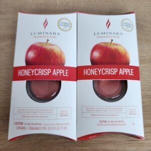 Luminara Fragrance Diffusing Pods Honeycrisp Apple New In Package Set of 2